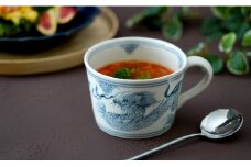 有田焼 坂本窯陶工房 龍絵スープマグ A30-343