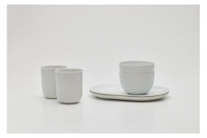 2016/ SD Cup & Plate & Bowl Set【2016/オリジナル】有田焼 食器 器 皿 平皿 鉢 小鉢 食器セット 6点 カップ フリーカップ プレート ボウル ホワイト シンプル A50-286