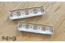 有田焼 福 細長皿2セット 24to3 西富陶磁器 A25-313