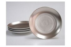 ARITA PORCELAIN LAB(アリタポーセリンラボ) プラチナ・取皿4枚セット 有田焼 モダン 小皿 A80-32