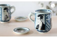有田焼 東洲斎写楽マグ＆小皿セット【ARITAYAKI-STORE】 A20-448