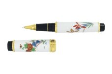 香蘭社 有田焼ボールペン 古伊万里蘭菊 A450-21