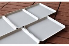 1616/ TY Square Plate 200 White 5枚セット【1616/arita japan】有田焼 食器 器 皿 中皿 角皿 スクエア プレート ホワイト A40-379