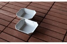 1616/ TY Square Bowl 150 White 2個セット【1616/arita japan】有田焼 器 食器 鉢 小鉢 スクエア ボウル ホワイト シンプル A18-144