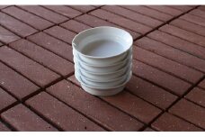 1616/ TY Round Deep Plate 120 White 5枚セット【1616/arita japan】有田焼 食器 器 皿 小皿 丸皿 ラウンド ディープ プレート ホワイト シンプル A30-597