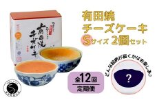 【12回定期便】有田焼チーズケーキ(S)【器いろいろ】2個セット ESSE ふるさとグランプリ2022 金賞受賞いろいろ】２個セット ESSE ふるさとグランプリ2022 金賞受賞 F180-2