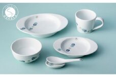 肥前赤絵窯元 鷹巣 お食い初め器揃え 男の子用 百日お祝い 成長と共に長く使える 名入れ 有田焼 A70-138