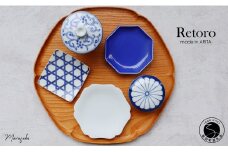 【まるふくオリジナル】有田焼 Retoro ARITA 5点セット【まるふく】食器 うつわ 器 手描き デザート 小鉢 レトロ コーディネート 食器セット 贈答 ギフト A35-307