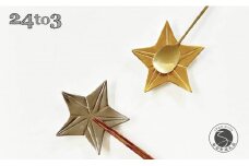 有田焼 スター 箸置き 金銀 2枚 セット 豆皿 24to3 西富陶磁器 スプーンレスト 豆皿 薬味皿 A18-75