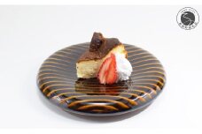 盛り映えする器シリーズ ふんわりプレート皿（ブラウン）有田焼 幸楽窯 器 食器 茶色 和食 洋食 A18-80