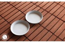 1616/ TY Round Deep Plate 200 Grey 2枚セット【1616/arita japan】有田焼 食器 器 皿 中皿 丸皿 ラウンド プレート グレー シンプル A25-600