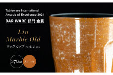 【グランプリ受賞】有田焼 大理石のような質感 ロックカップ 麟 Lin Marble Old Amber 1個【金照堂】ロックグラス ウイスキーグラス 焼酎グラス 高級食器 有田焼 ギフト A40-328