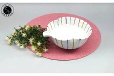 有田焼 惣太窯 煮物鉢 線十草【白峰堂】食器 器 うつわ 手描き 鉢 おもてなしの器 A18-112