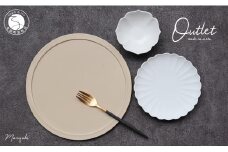 【アウトレット】有田焼 グレージュホワイト 3点 詰め込み set【まるふく】モダン 食器 器 うつわ セット おしゃれ マット 数量限定 福袋 A20-583