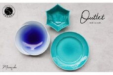 【アウトレット】有田焼 Blue 3点 詰め込み set【まるふく】食器 器 うつわ セット 青 おしゃれ 数量限定 福袋 A35-304