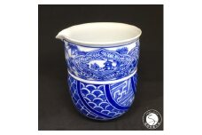 有田焼 染付祥瑞片口【有田焼 花伝作】 酒器 伝統柄 古典柄 縁起物 A95-52