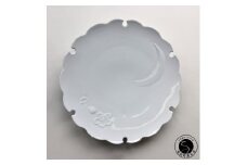 有田焼 白磁彫雪月花文大皿【有田焼 花伝作】食器 器 和皿 皿 雪輪 A40-359