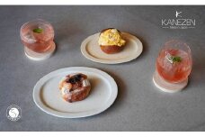 有田焼 リム楕円プレート 18cm 化粧土 / 21.5cm 鉄粉釉 2枚 セット【金善製陶所】食器 プレート 皿 モダン デザイン 陶磁器 おしゃれ ペア 取り皿 ギフト 電子レンジ対応 20000円 2万円 A20-595