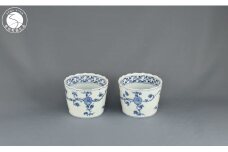 有田焼 つる豆 唐草そばちょこ ペア (つる豆 緑・つる豆 黄）【よう楽庵・たかすオリジナル】食器 器 そば 猪口 うつわ 手描き 手づくり 染付け ブルー グリーン 豆 電子レンジOK 35000円 A35-323