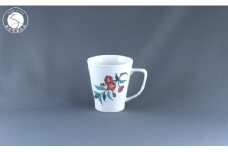 有田焼 マグカップ〈吉野桜文〉【赤絵白磁硯処 雪月花】食器 器 うつわ 手描き 伝統工芸 ギフト 贈り物 45000円 A45-326