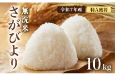 先行予約 [令和7年産] 特A評価 さがびより 無洗米 10kg