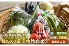【季節の贈り物】農産物直売所おススメ商品詰め合わせ ( 野菜 米 加工品 ) 【だいちの家】[HAG001]