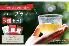 【ほっとひといき癒しをお届け】ハーブティー 3種セット ( 3種×各1袋 ) 【Goenヘルス&ビューティー】 [HBQ002]