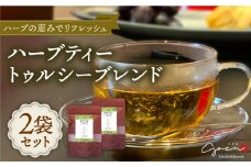 【おうち時間にほっとひといき】ハーブティー 2袋 ＜トゥルシーブレンド＞【Goenヘルス&ビューティー】 [HBQ005]