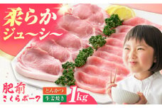 【ブランド豚を堪能】肥前さくらポーク 詰め合わせA ( とんかつ 生姜焼き ) 【JAさが 杵島支所】 [HAM024] 豚肉 豚 ロース ブランド豚 スライス 豚ロース しょうが焼き 豚カツ セット 佐賀