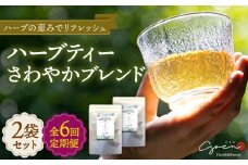 【全6回定期便】ハーブティー 2袋＜さわやかブレンド＞【Goenヘルス&ビューティー】 [HBQ016]