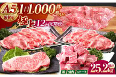 【全12回定期便】 佐賀牛 A5 極上定期【山下牛舎】 [HAD114] 牛肉 定期便 ステーキ すき焼き 焼肉 しゃぶしゃぶ A5 黒毛和牛