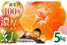 ＜先行予約＞【2月～3月発送】幻のみかん タッチの甘熟「今村温州みかん」5kg 【夢の甘熟みかん タッチ】[HCE002] / みかん  温州みかん ミカン 蜜柑 佐賀みかん 果物 くだもの フルーツ 佐賀県産 佐賀県 柑橘系 柑橘