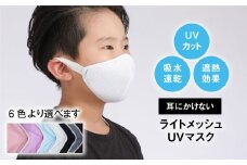 【Sサイズ】耳にかけないライトメッシュベルトマスク 【有限会社ジーンスレッド】[HCT009]