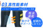 【Lサイズ】Runtageアスリートコンプレッションプロ（ふくらはぎサポーター両足用）＜ブラック＞