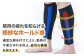 【Lサイズ】Runtageアスリートコンプレッションプロ（ふくらはぎサポーター両足用）＜ブルー＞