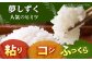 佐賀県産 夢しずく 2種セット（白米・玄米）各2kg＜保存に便利なチャック付き＞【株式会社中村米穀】 [HCU025]