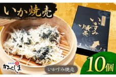 かべしまのいか焼売 いかすみ焼売 10個入り　【呼子かべしま直売所】 しゅうまい いか焼売 いか いかしゅうまい イカ墨 いかすみ いか墨 シュウマイ イカ 烏賊 [HCL049]