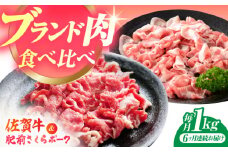 【全6回定期便】佐賀の肉 普段使いセット（佐賀牛・肥前さくらポーク） 【JAさが 杵島支所】牛肉 豚肉 しゃぶしゃぶ 肉 [HAM080]