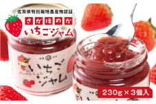 【さがほのかの旨味を凝縮】苺ジャム 【しろいし特産物直売所】九州 佐賀県 白石町 [IAI002]
