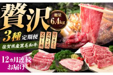 【肉のプロが厳選！】【12回定期便】佐賀県産和牛 贅沢 定期便【いろは精肉店】佐賀県産 佐賀産和牛 牛肉 国産 肉 和牛 セット 冷凍 九州 人気 高評価 九州 佐賀県 白石町 [IAG070]