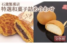 【ギフトにもおすすめ！】特選！和菓子詰め合わせセット【石瀧製菓店】 [IBM006]