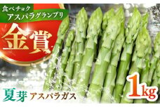 身体にやさしい こだわり 夏芽 アスパラガス 約1kg【ひがじま農園】 [ICW003]