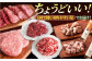 いろんな種類のお肉が楽しめます！