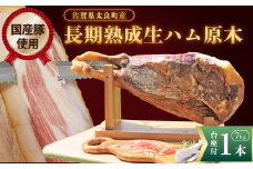 U9 N450A長期熟成生ハム原木1本 長期熟成 生ハム 生ハム原木 7キロ 7kg シャルキュティエ田嶋  佐賀県産  生ハム 生ハム 生ハム 冷蔵便 太良町
