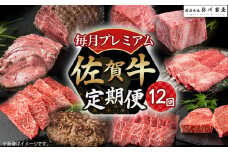 X8 佐賀牛 毎月プレミアム定期便 12回コース 定期便 12ヶ月 ロースステーキ ローストビーフ しゃぶしゃぶ カルビ焼肉 ロース ハンバーグ モモブロック 赤身 モモ ロースブロック すき焼き ステーキ カルビ 焼肉 ブロック 国産牛 和牛 ブランド牛 牛肉 肉 高級 人気 おすすめ 佐賀県 太良町 