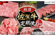佐賀牛 厳選！6回定期便 偶数月コース 【2月・4月・6月・8月・10月・12月発送】 佐賀牛 ブランド牛 国産牛 牛肉 肉 赤身 赤身肉 佐賀県 太良町 T31