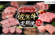 佐賀牛 極上！12回定期便 佐賀牛 ブランド牛 国産牛 牛肉 肉 定期便 佐賀県 太良町 ZAP1
