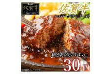 佐賀牛デミハンバーグ真空個包装 30個 佐賀牛100％ 国産牛 和牛 佐賀牛 ブランド牛 牛肉 肉 高級 ハンバーグ デミソース おかず 夕飯 人気 おすすめ 簡単調理 レンジ調理 冷凍 真空パック 個包装 佐賀県 太良町 PA10
