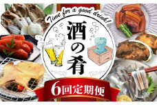 【全6回定期便】酒の肴定期便 長崎県 [42ZZZZ023] 肴 つまみ あて 角煮 ちまき えいひれ あわび あごだし 明太子 干物 きびなご 刺身 晩酌 隔月 あとから 届く 小分け