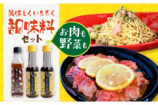 野菜もお肉も美味しくいただく調味料セット 長崎県/Hitotema [42ABAN004]  調味料 タレ ソース 簡単 味付け